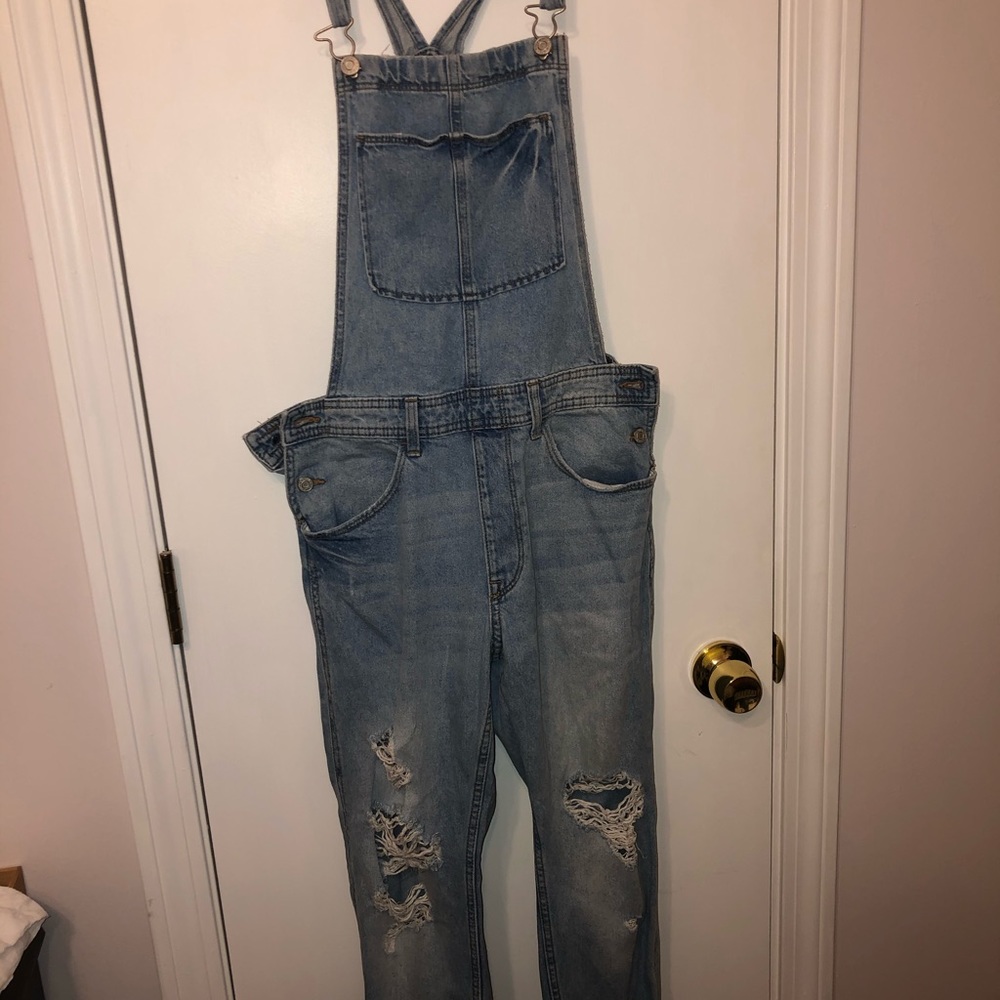 Ripped Overalls